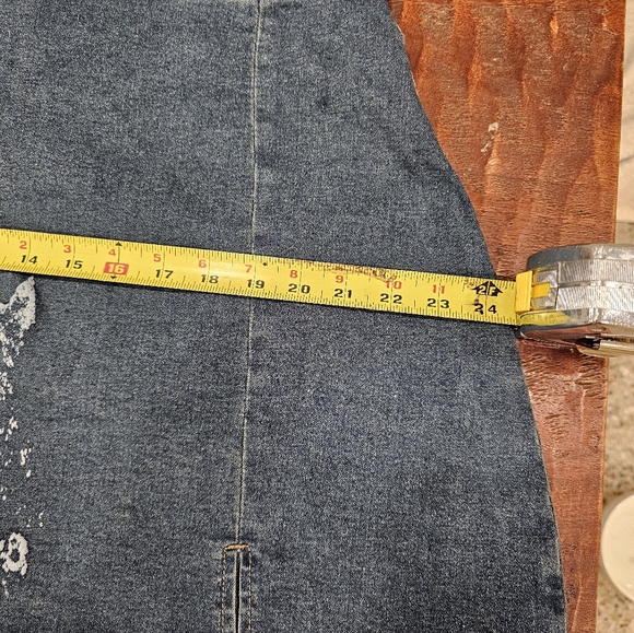 Stretchy Denim Kitty Cat Skirt - Picture 7 of 7